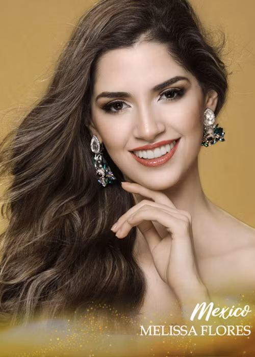 Đến từ Mexico, Melissa Flores cũng là ứng viên sáng giá cho ngôi vị cao nhất cuộc thi Hoa hậu Trái Đất 2018. Người đẹp thông thạo tiếng Tây Ban Nha, tiếng Anh. Hiện, đại diện Mexico giành 2 giải vàng ở phần thi trang phục dạo biển và trang phục áo tắm.
