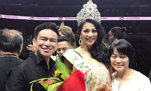 Bac si Chiem Quoc Thai danh loi ngot ngao cho Hoa hau Phuong Khanh