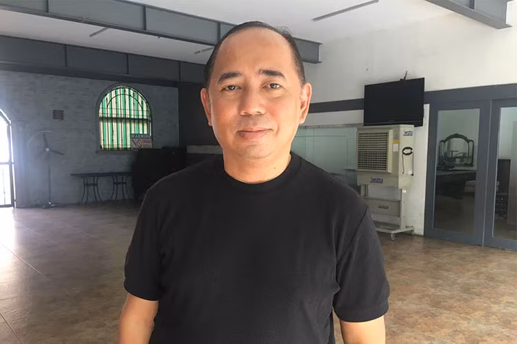 Lò đào tạo Phương Khánh cho cuộc thi Hoa hậu Trái đất 2018 do ông Rodin Gilbert Flores thành lập. Ảnh: abs-cbn