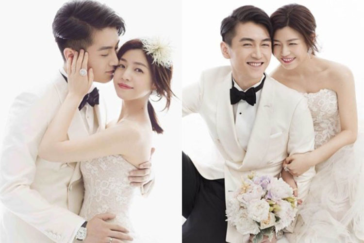 Cặp đôi đăng ký kết hôn và tổ chức đám cưới vào tháng 7/2016. Thời điểm này, “nàng Tiểu Long Nữ” đang mang thai.