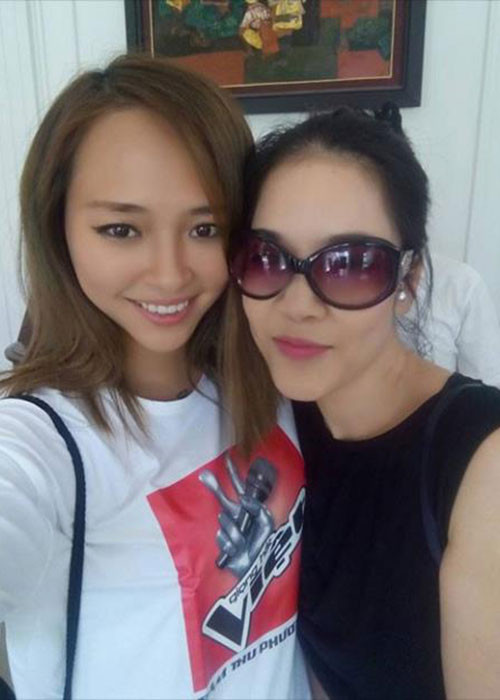 Tình thầy trò của Thu Phương với các học trò tại cuộc Giọng hát Việt 2015 Kiều Anh, Kimmese và Hải Yến cũng rạn nứt khi Thu Phương bị người thân của Kiều Anh tố không quan tâm đến học trò, còn Kimmese và Hải Yến tố cô "sống hai mặt". Ảnh: Đất Việt