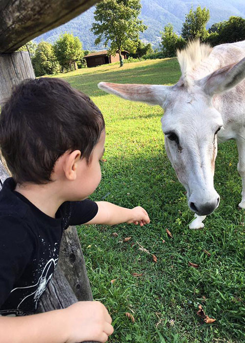 Cậu nhóc thường xuyên được bố mẹ đưa đi du lịch.