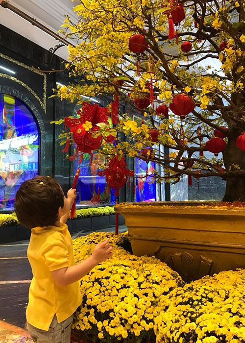 Thu Minh giấu mặt con trai vì muốn bé có cuộc sống như những đứa trẻ bình thường.