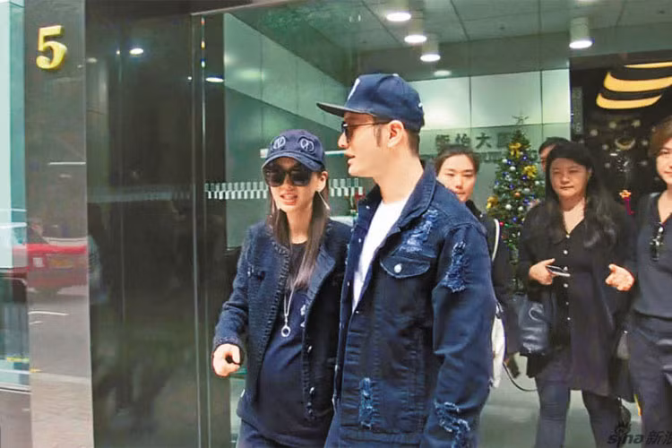 Hạnh phúc thêm viên mãn khi Angelababy mang bầu con trai đầu lòng.