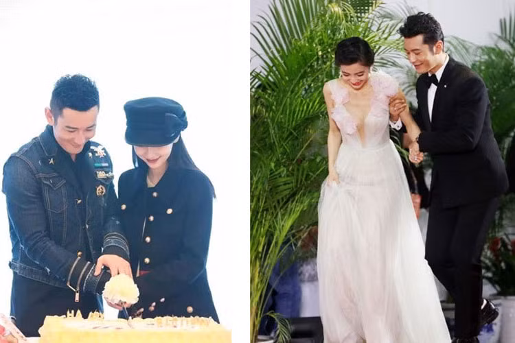 Sau đám cưới, Angelababy vẫn luôn được chồng cưng chiều.