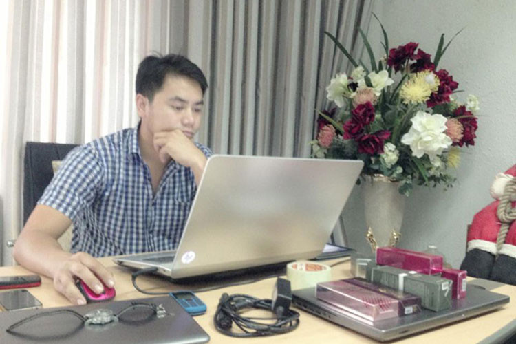 Ngoài đóng phim, Đồng Thanh Bình hiện còn kinh doanh. Ảnh: Thế giới trẻ