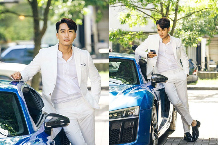 Nam diễn viên phim "Trái tim mùa thu" hiện gây chú ý với vai diễn trong bộ phim truyền hình "The player". Ảnh: Topstarnews