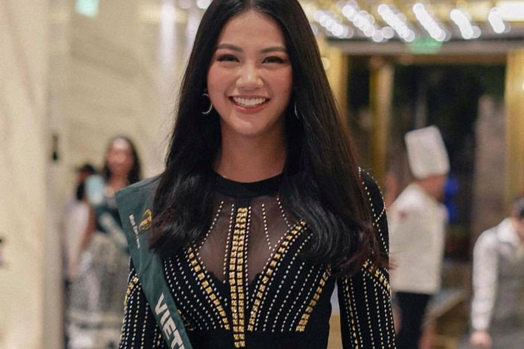 Xinh đẹp, tự tin, nói tiếng Anh trôi chảy đồng thời giữ được phong độ ổn định, Phương Khánh đã mang về chiến thắng cho Việt Nam.