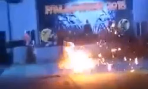 Nu sinh bi lua trum nhu duoc trong le hoi Halloween