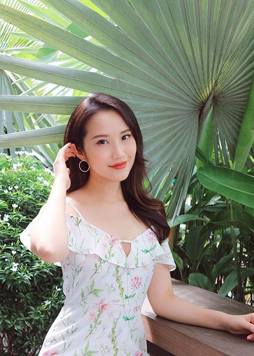 Xuân Thảo tỏ ra khá thoải mái chia sẻ chuyện tình cảm trên trang cá nhân.