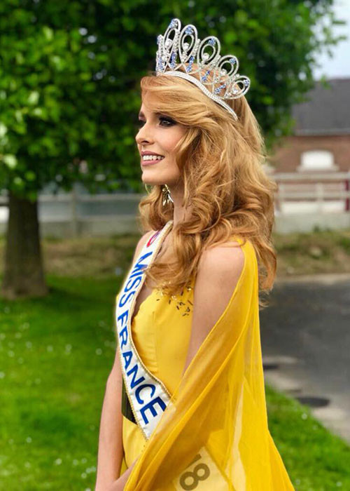 Đại diện Pháp tại cuộc thi Hoa hậu Thế giới năm nay là Maeva Coucke.