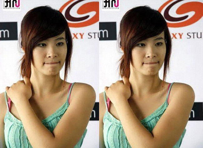 Đông Nhi ngày đó sở hữu khuôn mặt bầu bĩnh, trẻ trung và có phần "ngố".