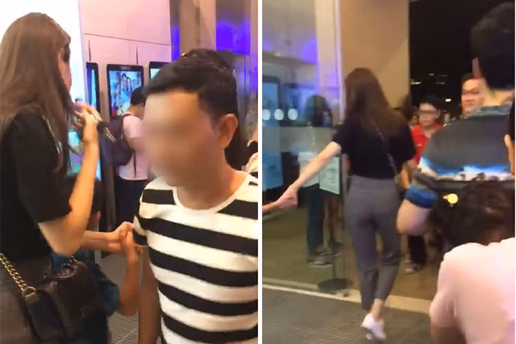 Đàm Thu Trang - Cường Đô la sắp cưới, nhiều người tò mò mối quan hệ giữa Đàm Thu Trang với bé Subeo - con trai của Cường Đô la và Hồ Ngọc Hà. Vào thời điểm vướng nghi vấn hẹn hò Cường Đô la, Đàm Thu Trang đã bị bắt gặp dắt tay bé Subeo đi chơi ở trung tâm thương mại. Ảnh: Saostar