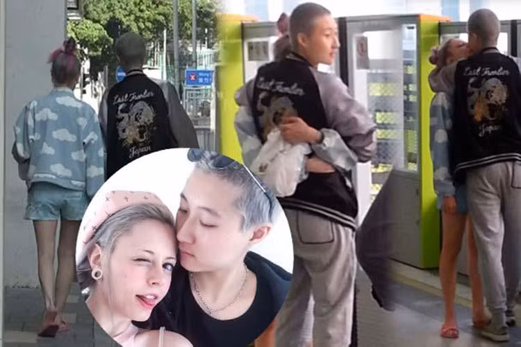 Andi là một người mẫu ngoại quốc, hơn con rơi của Thành Long đến 12 tuổi.