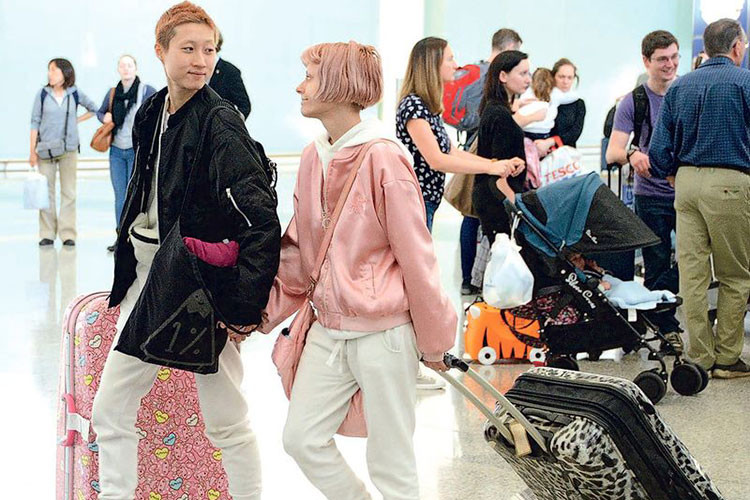 Ngô Trác Lâm không ít lần bày tỏ niềm hạnh phúc bên người yêu đồng tính.