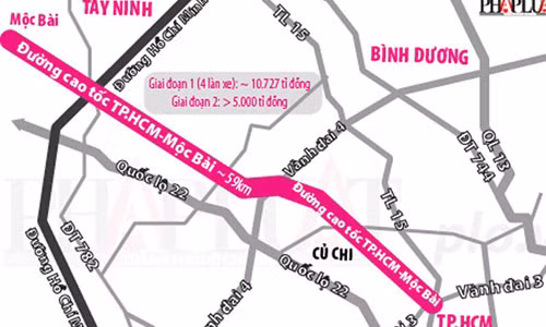 De xuat cao toc TP.HCM-Moc Bai hon 10.400 ti