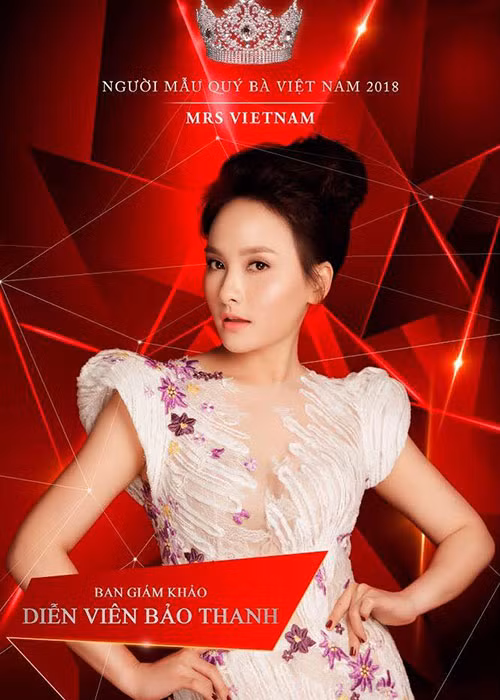 Mới đây, Bảo Thanh còn trở thành giám khảo của cuộc thi Người mẫu quý bà Việt Nam 2018.