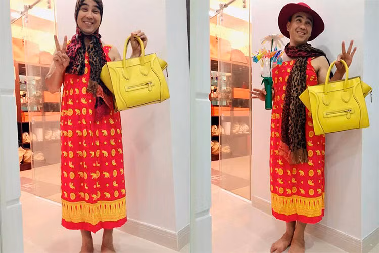 Khoanh khac Quyen Linh xung danh la ong bo chieu con nhat Vbiz