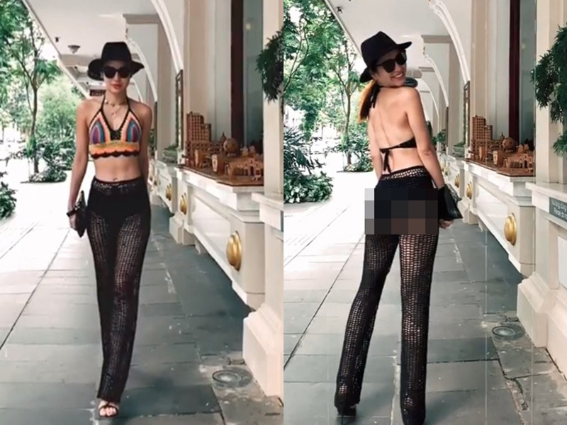 Phương Trinh Jolie chia sẻ thêm, cô yêu cơ thể của mình, chỉ diện trang phục phù hợp với tính chất những sự kiện, chương trình mà mình góp mặt. Ảnh: FBNV