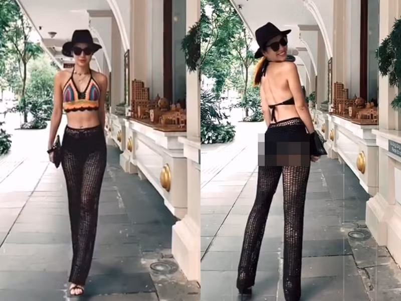 Phương Trinh Jolie chia sẻ thêm, cô yêu cơ thể của mình, chỉ diện trang phục phù hợp với tính chất những sự kiện, chương trình mà mình góp mặt. Ảnh: FBNV