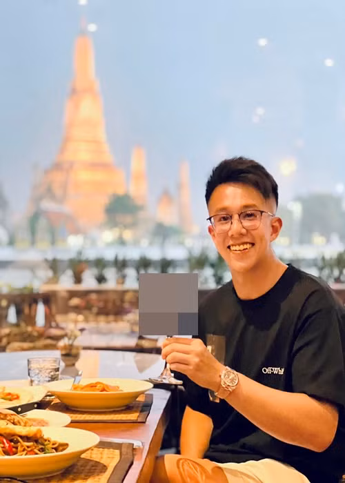 Trong khi Hương Giang công tác, du lịch ở châu Âu, Matt Liu đăng ảnh ở Thái Lan.