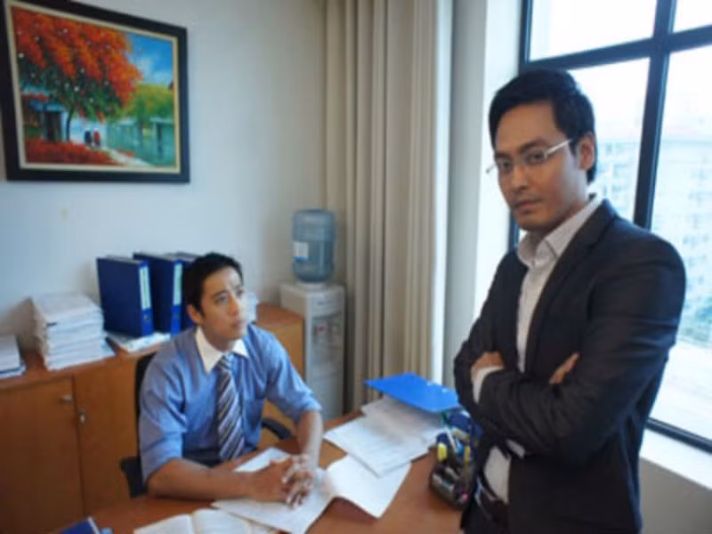 Phan Anh từng đóng phim “Bản di chúc bí ẩn” của đạo diễn Trịnh Lê Phong, nằm trong series phim “Cảnh sát hình sự”. Ảnh: Dân Việt