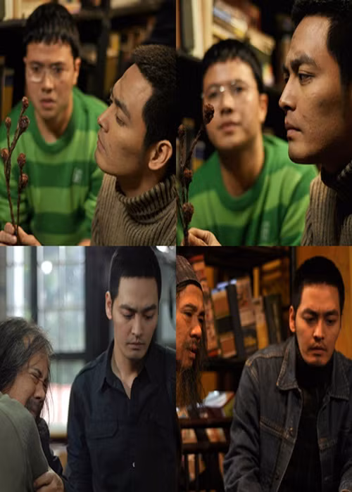 Phan Anh từng tham gia bộ phim kinh dị "Lời nguyền huyết ngải". Nam MC thủ vai Bình – một chàng trai say mê nghiên cứu, dũng cảm, gan dạ có phần lạnh lùng. Ảnh: Dân Việt