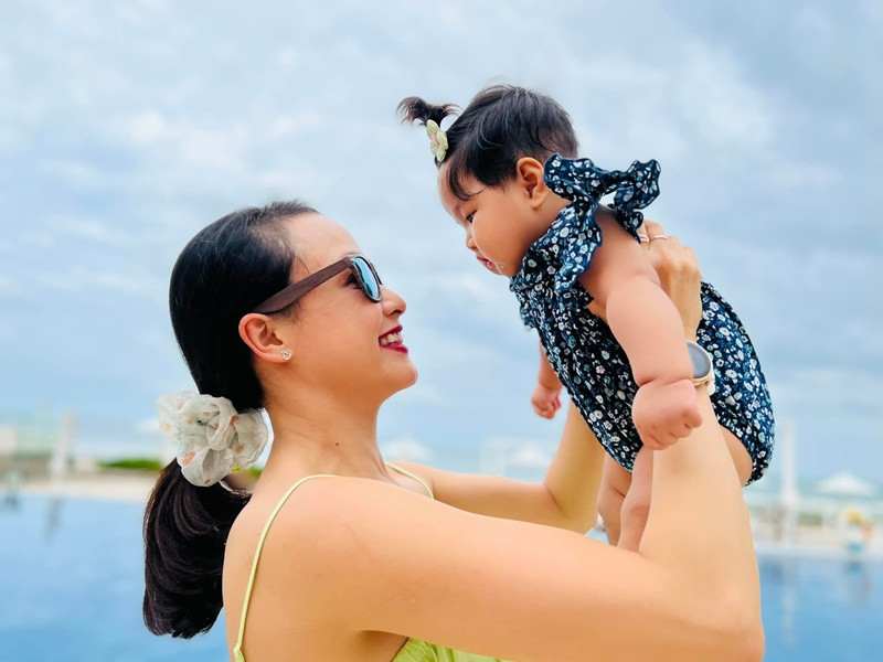 Con gái thứ hai của nữ diễn viên chào đời vào tháng 12/2021.