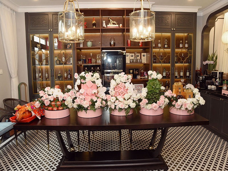 Hình ảnh sinh lễ của nhà trai. Ảnh: Dân Việt