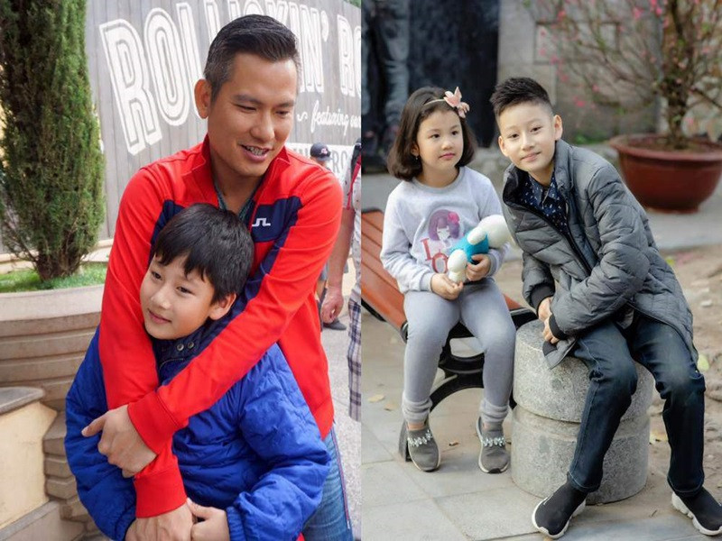 Bé Bảo Nam được bố dượng yêu thương. Ảnh: Phụ nữ Việt Nam