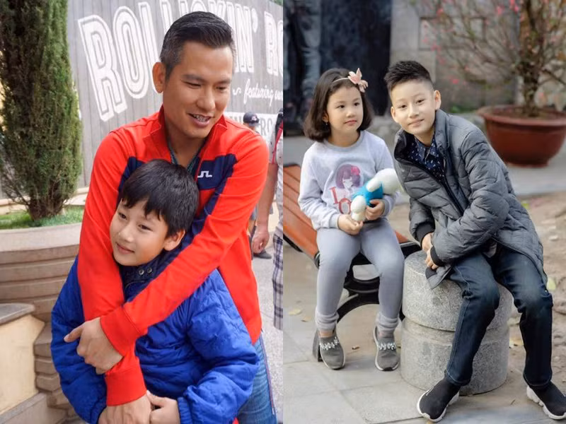 Bé Bảo Nam được bố dượng yêu thương. Ảnh: Phụ nữ Việt Nam