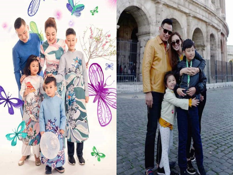 Jennifer Phạm từng chia sẻ: "Vì anh Hải hay trò chuyện, đi bơi, chơi những trò chơi cảm giác mạnh với Bảo Nam nên cả hai thân thiết". Ảnh: Phụ nữ Việt Nam