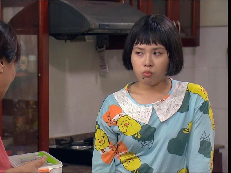 Năm 2021, Ánh Tuyết gây chú ý khi đóng vai Diệp trong “Hương vị tình thân”.