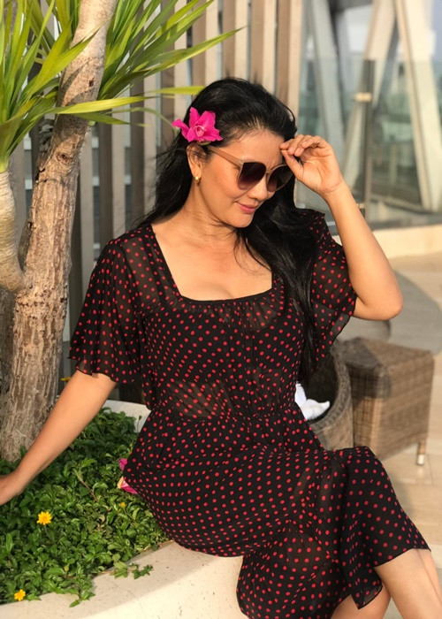 Kiều Trinh kết hôn năm 18 tuổi. Đó là lần duy nhất cô đăng ký kết hôn. Sau nhiều lần đổ vỡ, Kiều Trinh không muốn có thêm người đàn ông nào bước vào cuộc đời mình nữa. Ảnh: FBNV