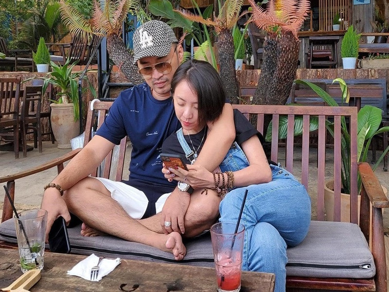 Theo Tiến Luật, Thu Trang là người giữ tiền trong gia đình. Ảnh: FBNV