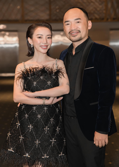 Tiến Luật đúng chuẩn "ông chồng quốc dân" của showbiz Việt. Ảnh: Thương hiệu và pháp luật