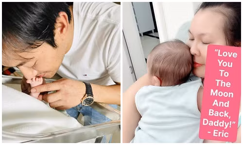 Ba xa dai gia cua dien vien Quy Binh lan dau lo dien sau sinh