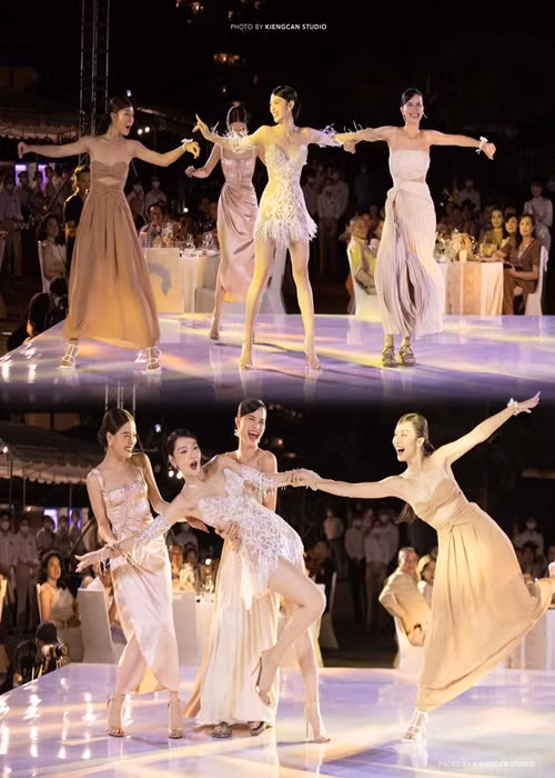 Cô dâu nhảy cùng hội bạn thân. Ảnh: Yan