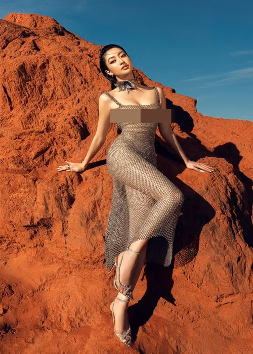 Lương Thùy Linh dấn thân vào showbiz nhờ vương miện. Cô đắt show sự kiện, quảng cáo.