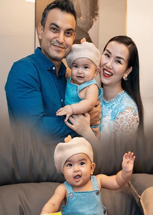 Một năm qua, Võ Hạ Trâm dành trọn suốt thời gian cho con gái.