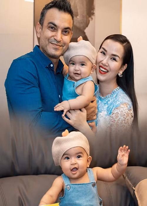 Một năm qua, Võ Hạ Trâm dành trọn suốt thời gian cho con gái.