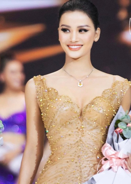 Quán quân Vietnam’s Next Top Model 2015 Hương Ly thử sức ở Hoa hậu Hoàn vũ Việt Nam 2 lần (năm 2019 và 2022) và đều chỉ lọt top 5. Ảnh: FBNV