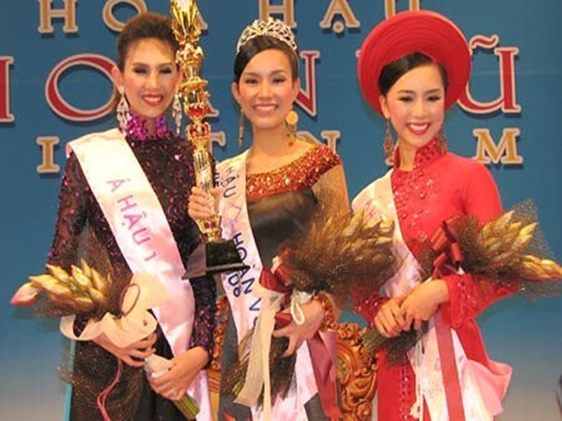 Dan my nhan buoc ra tu Hoa hau Hoan vu Viet Nam gio ra sao?