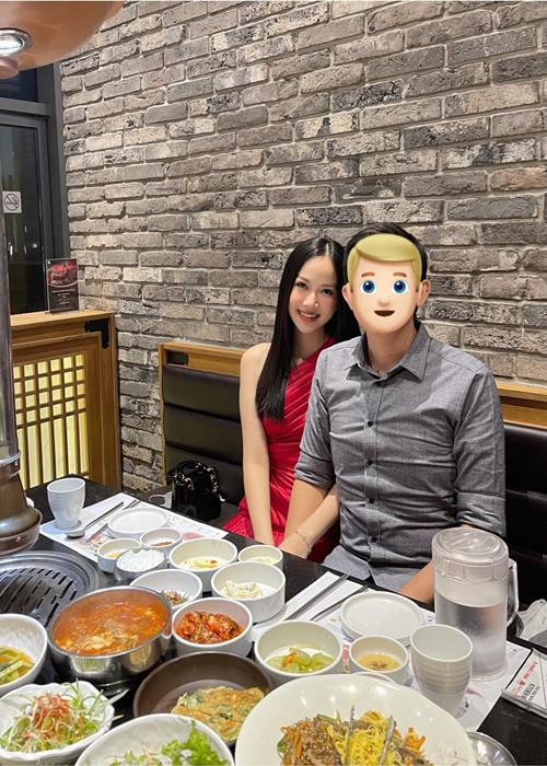 Phương Quỳnh từng chia sẻ, bạn trai là người làm kinh doanh bình thường nên không thích xuất hiện trên mạng xã hội hay truyền thông. Ảnh: FBNV