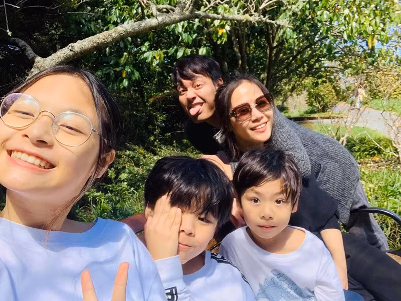 Gia đình Phan Anh luôn tràn ngập tiếng cười.