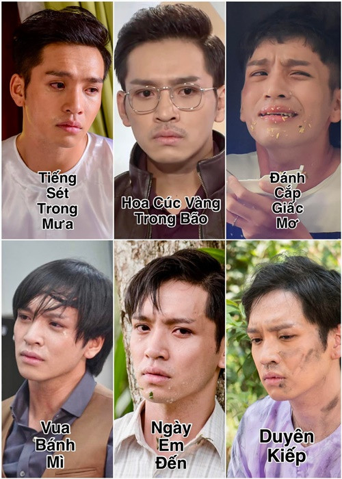 Ngoài "Tiếng sét trong mưa", Bạch Công Khanh còn mặt trong các bộ phim như "Đánh cắp giấc mơ", "Hoa cúc vàng trong bão", "Vua bánh mì", "Đích tôn độc đắc"...Ảnh: FBNV