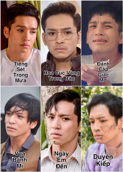 Ngoài "Tiếng sét trong mưa", Bạch Công Khanh còn mặt trong các bộ phim như "Đánh cắp giấc mơ", "Hoa cúc vàng trong bão", "Vua bánh mì", "Đích tôn độc đắc"...Ảnh: FBNV