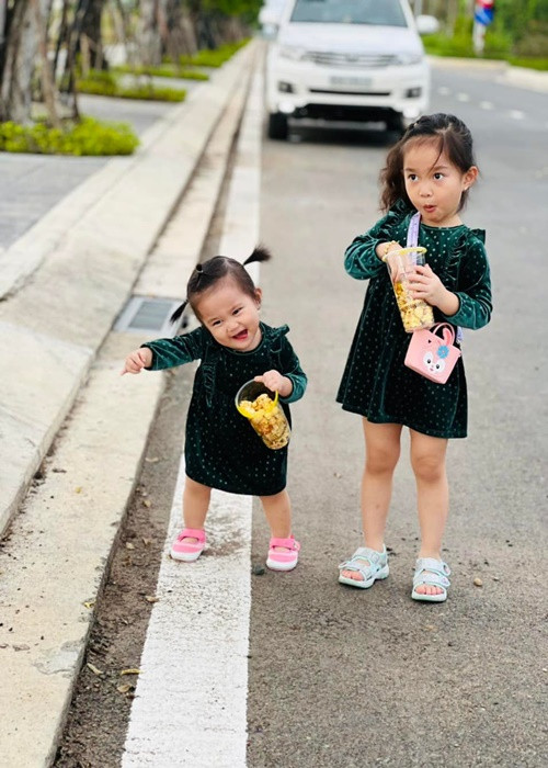 Lê Dương Bảo Lâm thường trêu con gái Bảo Ngọc là "bản sao nhí" của nghệ sĩ Ngọc Giàu.