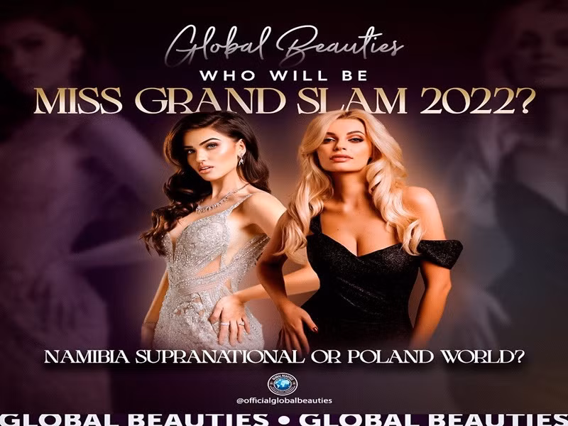 Top 2 gồm Chanique Rabe và Karolina Bielawska. Ảnh: Global Beauties