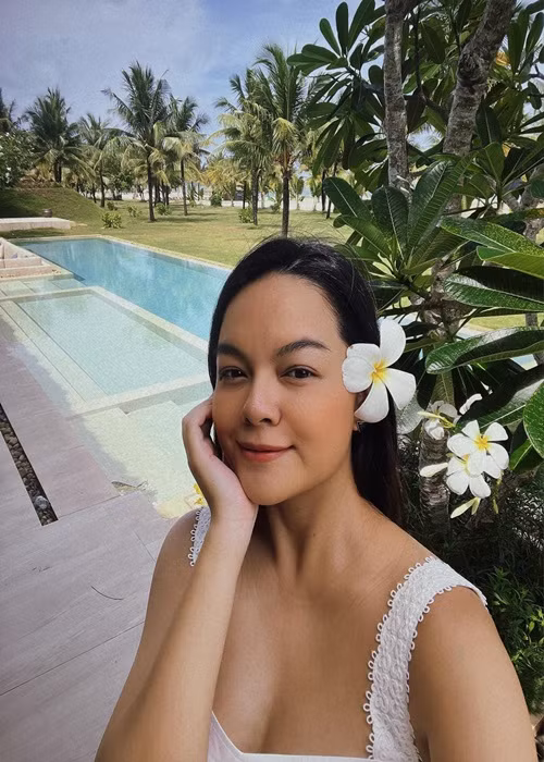 Hiện tại, Phạm Quỳnh Anh mang bầu với bạn trai bí mật.